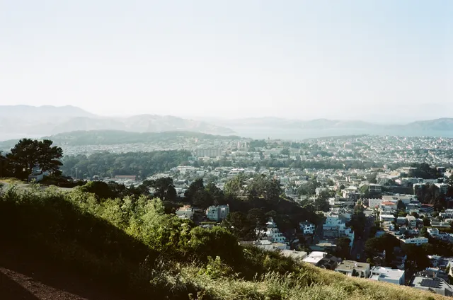 Haze: film photograph by Ben Enbom, USA