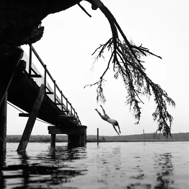 Dive: film photograph by Ben Enbom, USA
