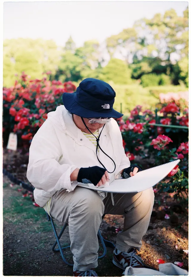 Plein air: film photograph by Ben Enbom, Japan