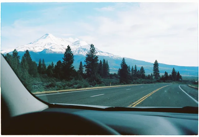 Toward Shasta: film photograph by Ben Enbom, USA
